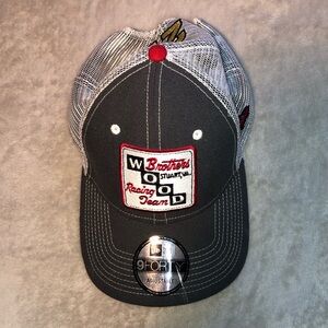 NWT- New Era Wood Brothers Trucker Hat